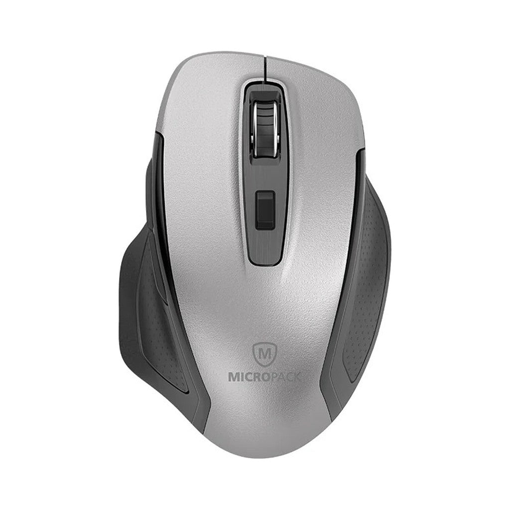 Micropack Speedy Pro Dual-Receiver Wireless Mouse USB-A + USB-C (M-752W) - Gray