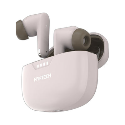 Fantech TW16 Wave 16 Bluetooth 5.4 Wireless Earbuds, Deep Bass, 25 Hours - Gray