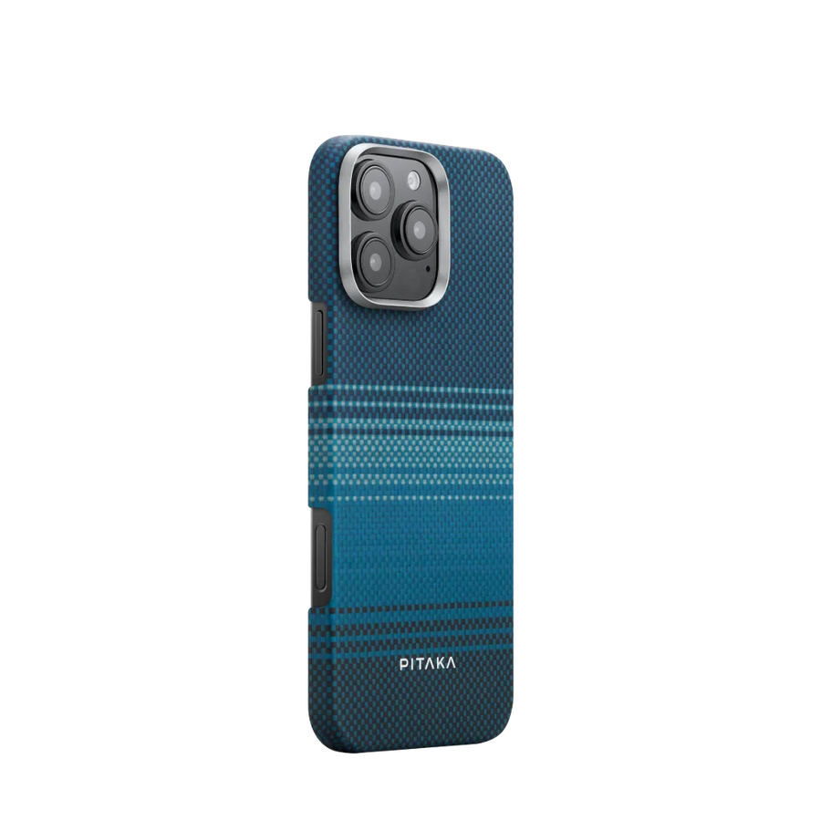 Pitaka Tactile Woven Case For Apple iPhone 16 Pro (Moonrise)