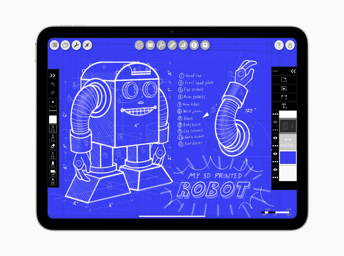 iPad 11th Gen (A16) - Everyday tasks, done faster.