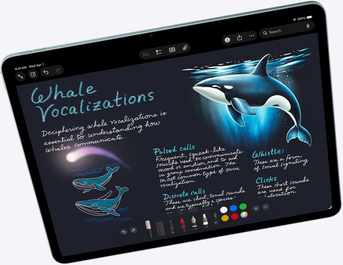 iPad Air 11-inch (M4) - Built for Apple Intelligence.
