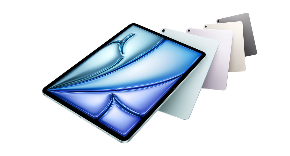 iPad Air with M4 in Blue, Purple, Starlight and Space Gray