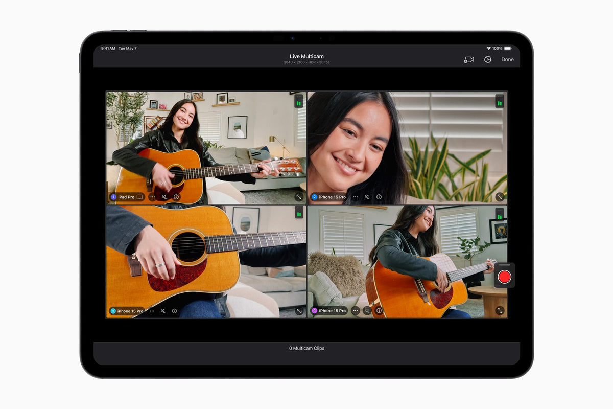 iPad Pro 13-inch (M4) - A mobile production studio.