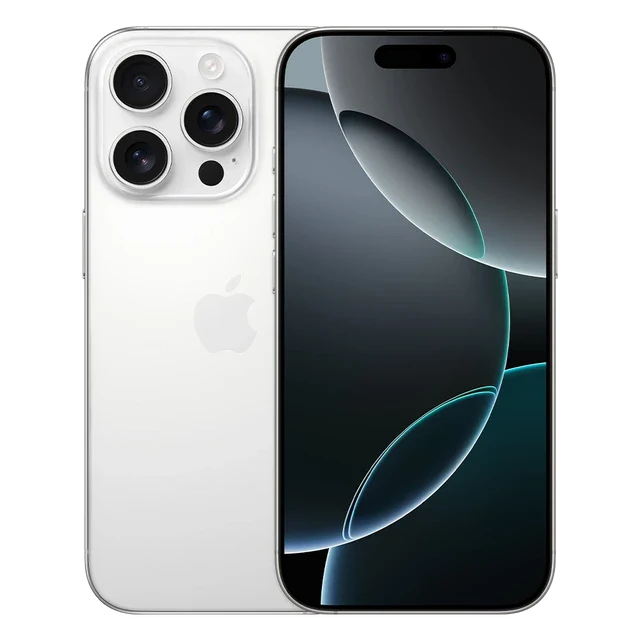 Apple iPhone 16 Pro (iOS with 6.3-inch ProMotion Super Retina XDR display, A18 Pro Chip, 5G connectivity, Titanium Finishing & 1 Year Warranty)