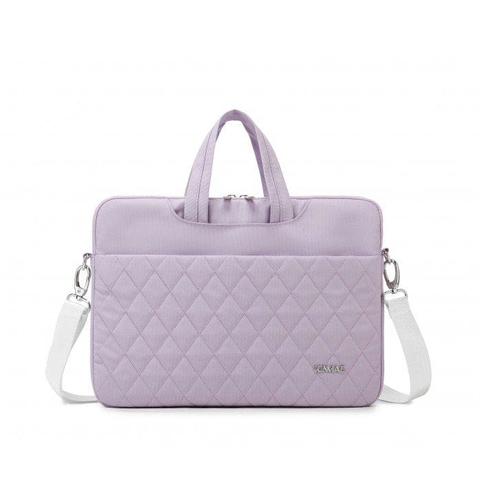 Kinmac Purple Embroidery KMC432 | 13 & 14-inch Laptop Bag