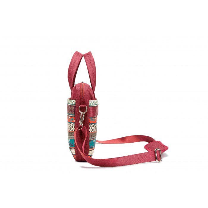 Kinmac Red Bohemian KMC424 | 13 & 14-inch Laptop Bag