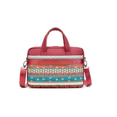 Kinmac Red Bohemian KMC425 | 15 & 16-inch Laptop Bag