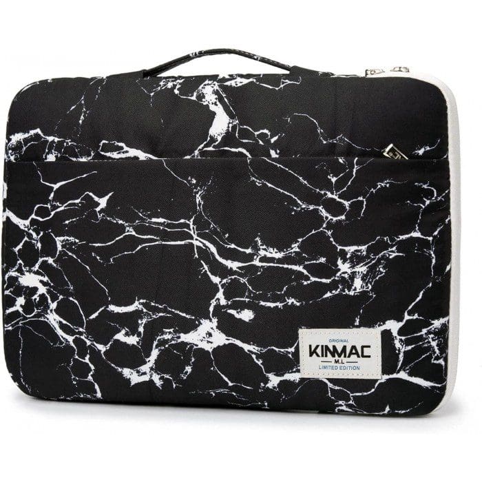 Kinmac Black Marble KMS401 | 14-inch Laptop Sleeve