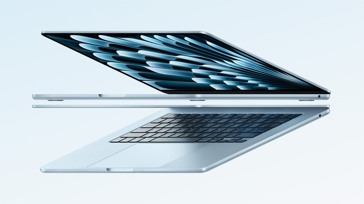 15-inch MacBook Air with M4 in Sky Blue