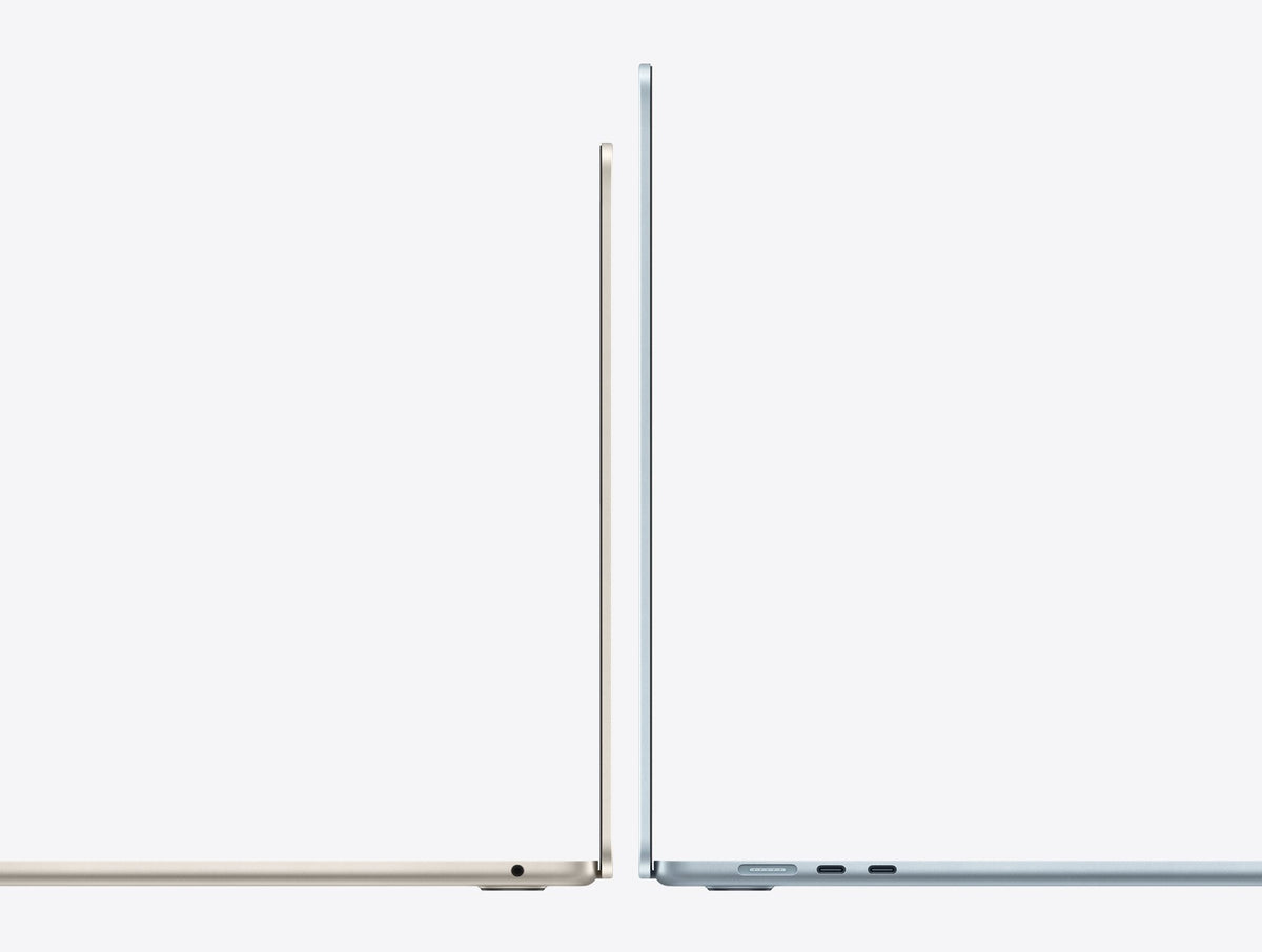 MacBook Air 13-inch (M5) - 13 or 15 inches. Same M5.