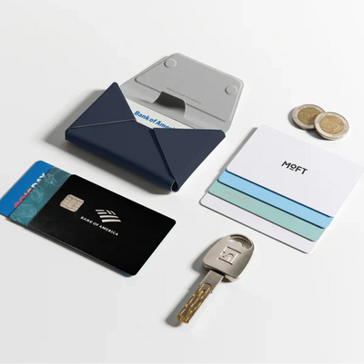 MOFT Snap Field Wallet with Stand (Navy Blue)