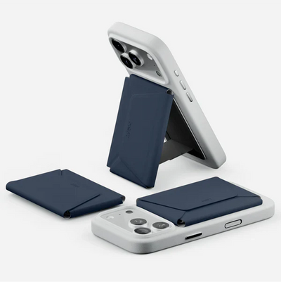 MOFT Snap Field Wallet with Stand (Navy Blue)