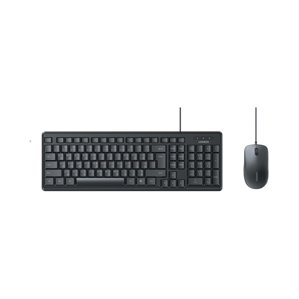 UGREEN Wired Keyboard and Mouse Combo, English/Arabic Layout (55915) in Lebanon - OutGeeked