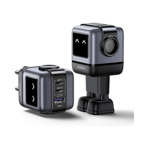 UGREEN Uno 65W GaN Triple-Port Wall Charger with LED Display
