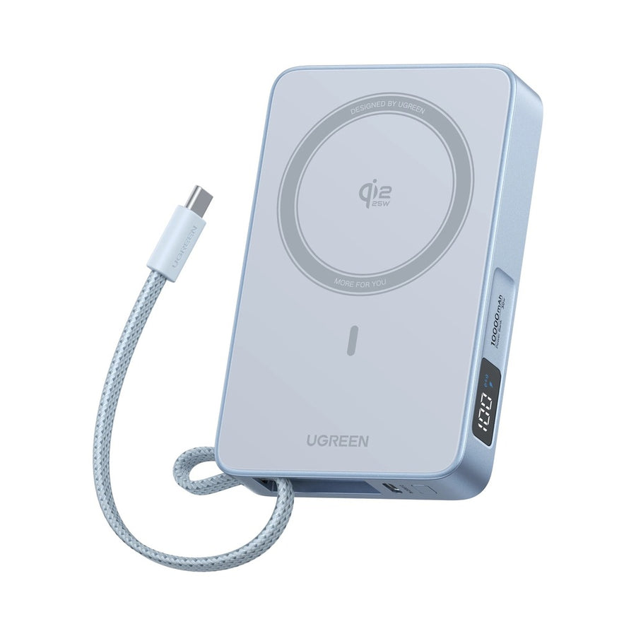 UGREEN MagFlow 10000mAh Qi2 25W Wireless Magnetic Power Bank (65958B) in Lebanon - OutGeeked