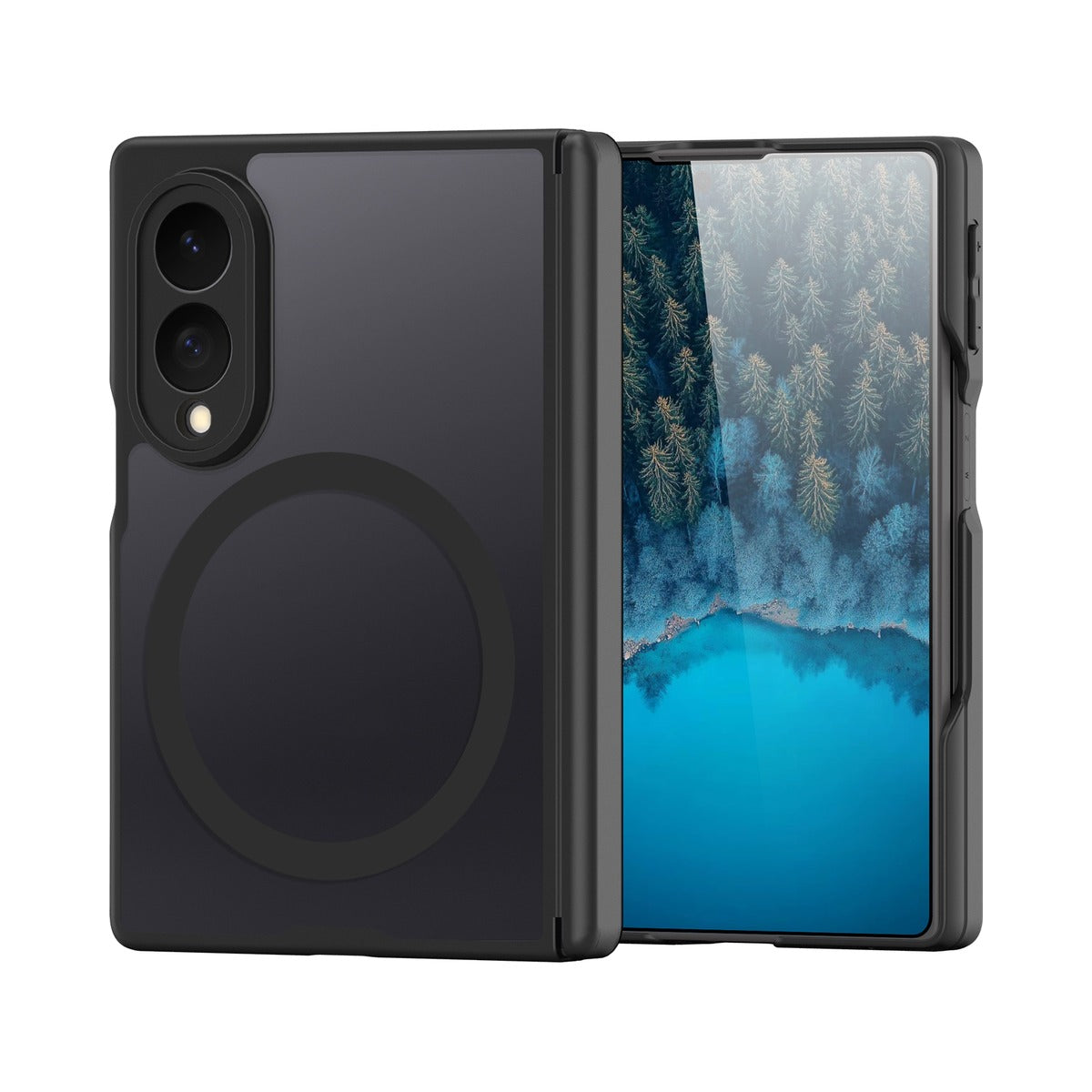 Dux Ducis Expn Series Magnetic Case for Samsung Galaxy Z Fold8 (Black)
