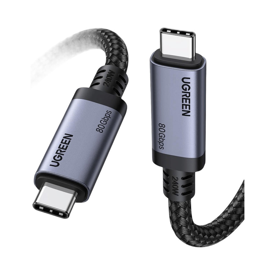 UGREEN Thunderbolt 4 USB-C Cable 240W 80Gbps 16K 1M (65383) in Lebanon - OutGeeked