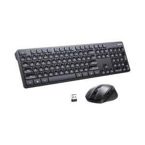 UGREEN 2.4GHz Wireless Keyboard and Mouse Set, English/Arabic (65781)