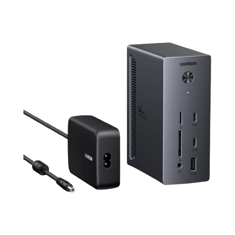 UGREEN Revodok Pro 14-in-1 USB-C Dock, Triple 4K, 100W PD (85489) in Lebanon - OutGeeked