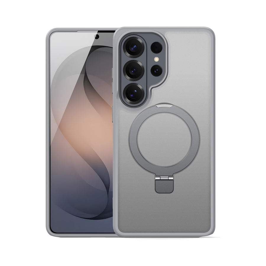 Dux Ducis Yind Series Case with Magnetic Stand for Samsung Galaxy S26 Ultra (Grey)