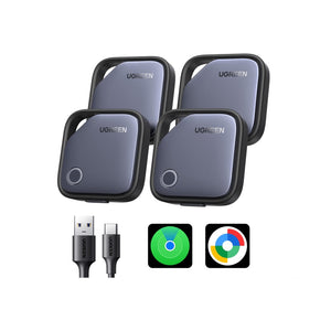 UGREEN Finder Duo Air Tracker Tag, Apple Find My or Google Find My Device