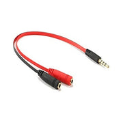 Fantech 3.5mm Audio Cable Converter, 2 x 3.5mm Female to 1 x 3.5mm Male in Lebanon - OutGeeked