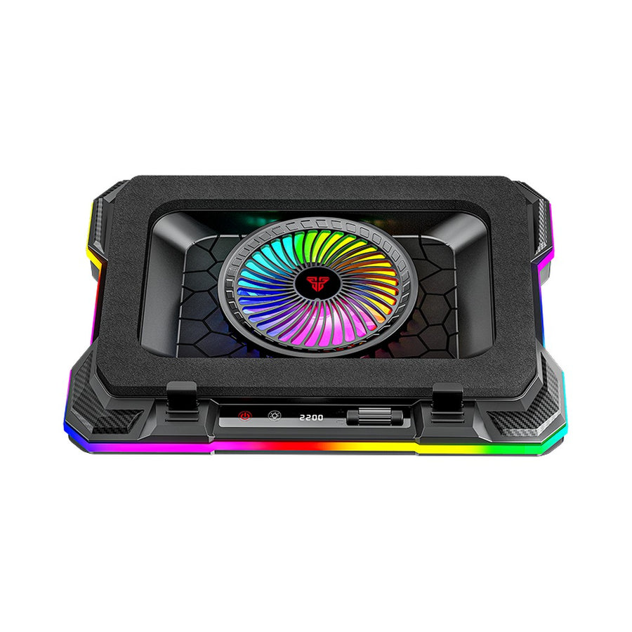 Fantech NC22 Premium Laptop Cooling Pad with 140mm Fan, RGB and Phone Holder in Lebanon - OutGeeked