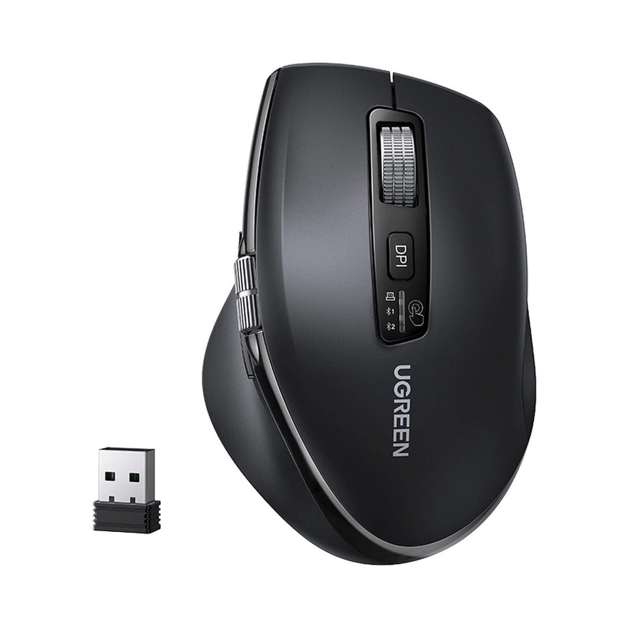 UGREEN Bluetooth & 2.4G Silent Wireless Mouse 5000 DPI with Thumb Wheel (45792) in Lebanon - OutGeeked