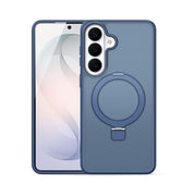 Dux Ducis Yind Series Case with Magnetic Stand for Samsung Galaxy S26 (Dark Blue)