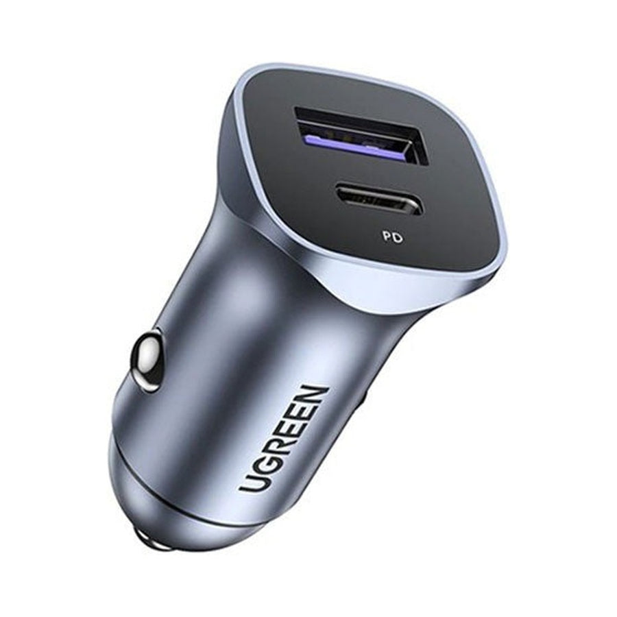 UGREEN Dual Port Fast Car Charger PD 30W USB-C SCP 22.5W USB-A (40858) in Lebanon - OutGeeked