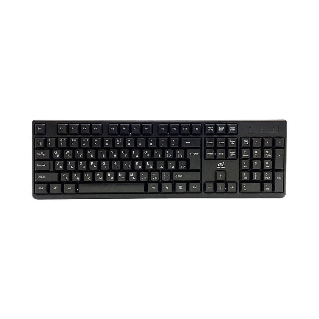 Firecam KM101 Wired Keyboard and Mouse Combo English Arabic Layout in Lebanon - OutGeeked