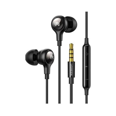 UGREEN 3.5mm Wired Earphones with Microphone and Volume Control (30637) in Lebanon - OutGeeked