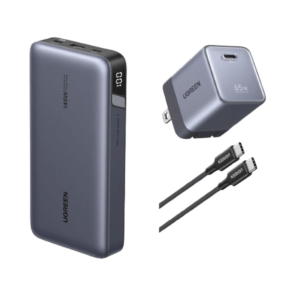 UGREEN 145W 25000mAh 3-Port Fast Charging Power Bank (90597A) in Lebanon - OutGeeked