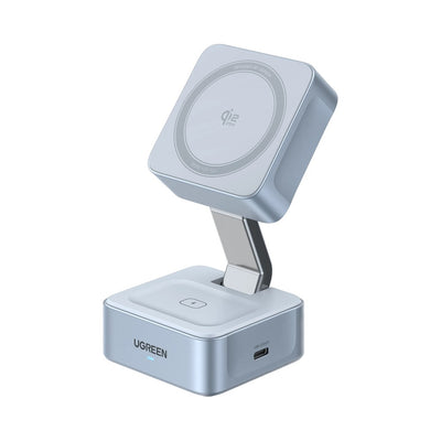 UGREEN MagFlow 2-in-1 Qi2 25W Wireless Charger (55960B) in Lebanon - OutGeeked