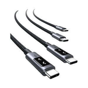 UGREEN USB-C to USB-C 100W Fast Charging Braided Cable with LED Indicator