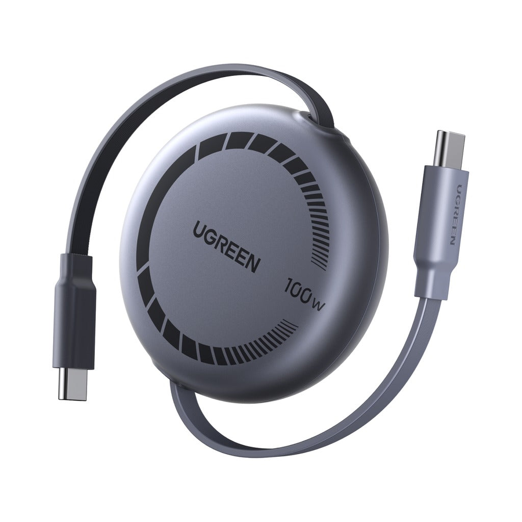 UGREEN Nexode USB-C to USB-C 100W Retractable Cable (65905) in Lebanon - OutGeeked