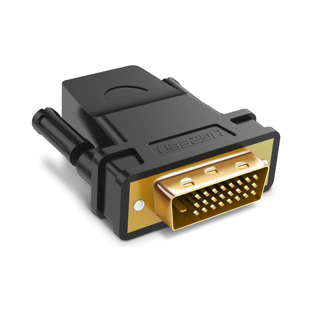UGREEN Full HD DVI (24+1) Male to HDMI Female Adapter, Bi-Directional (20124) in Lebanon - OutGeeked