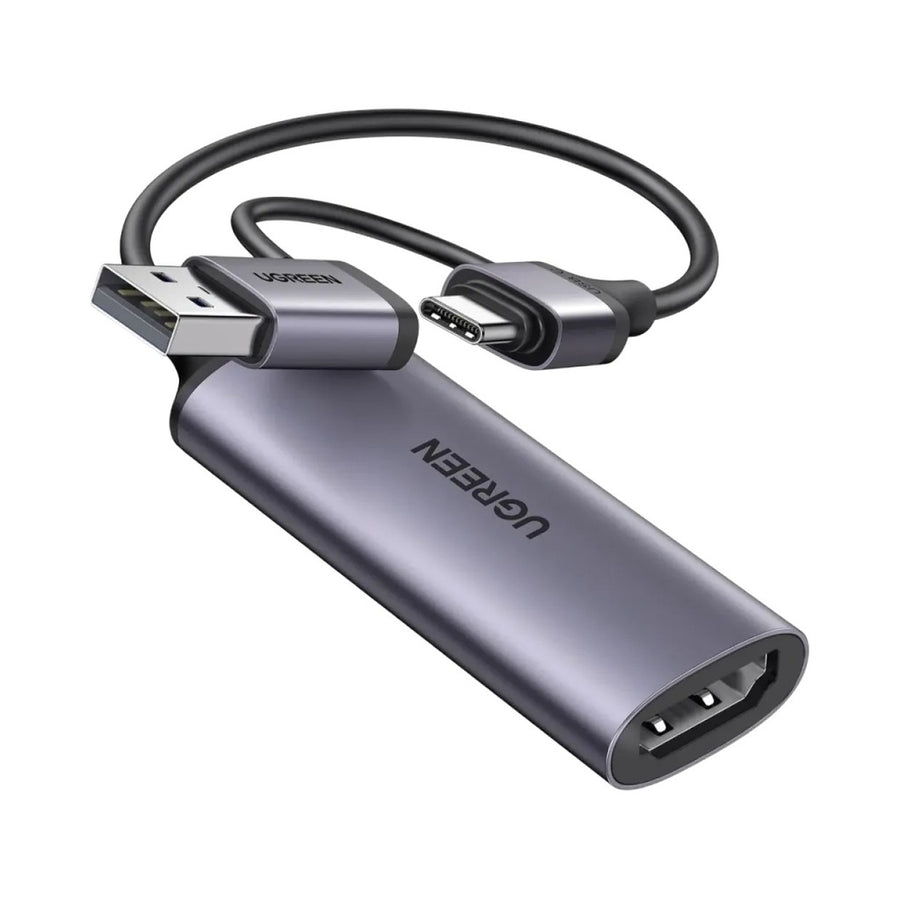 UGREEN Full HD 1080P 60FPS HDMI Capture Card, USB-A and USB-C (25854) in Lebanon - OutGeeked