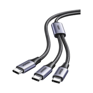 UGREEN USB-C to 2-in-1 USB-C 100W Braided Splitter Cable (35087)