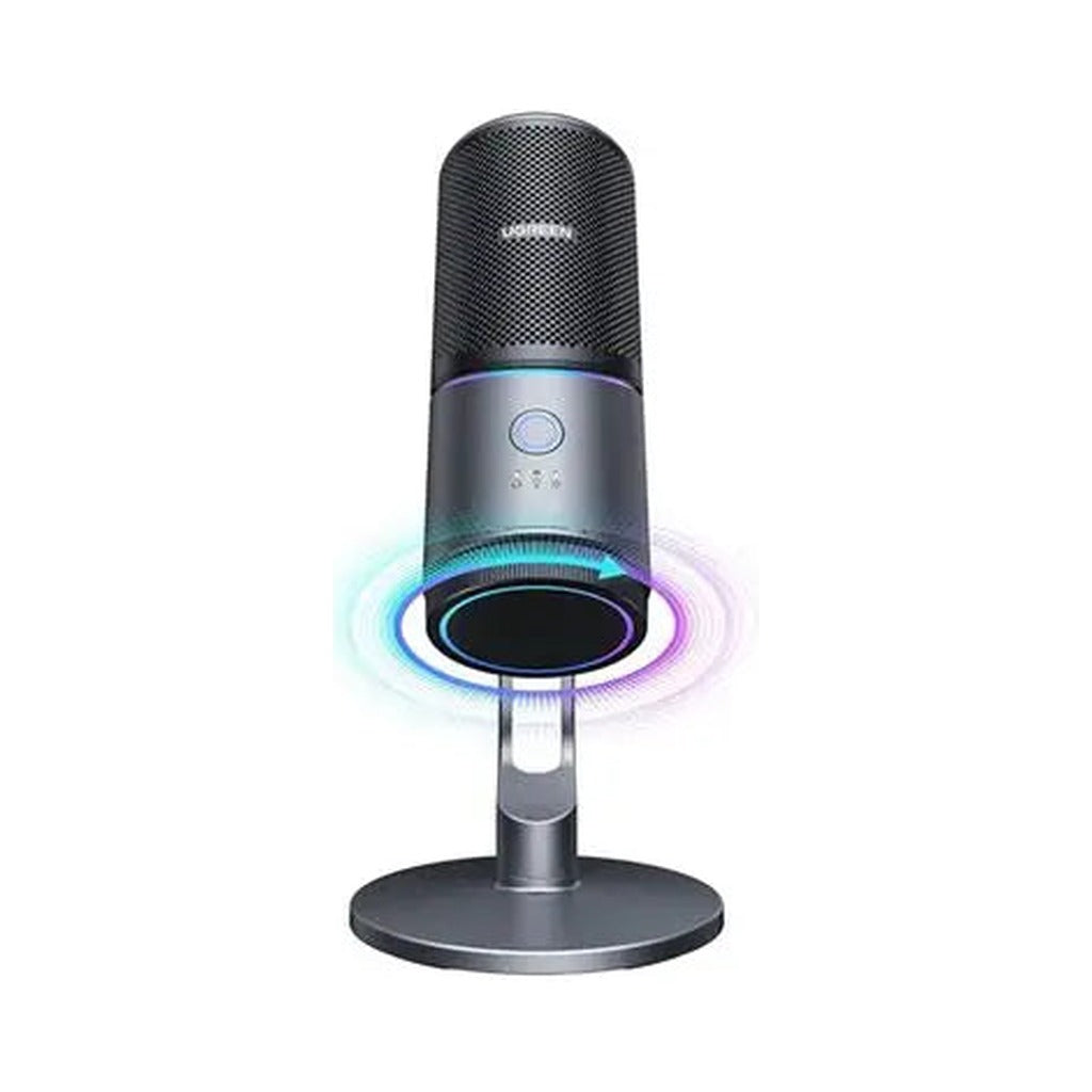 UGREEN USB-C Condenser Microphone with RGB Lighting, 24-bit/96kHz (35629) in Lebanon - OutGeeked