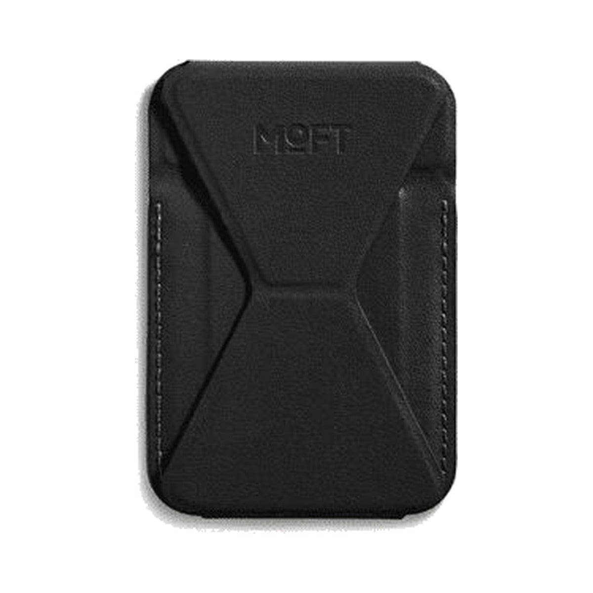 MOFT Snap-on Phone Stand & Wallet (Jet Black)