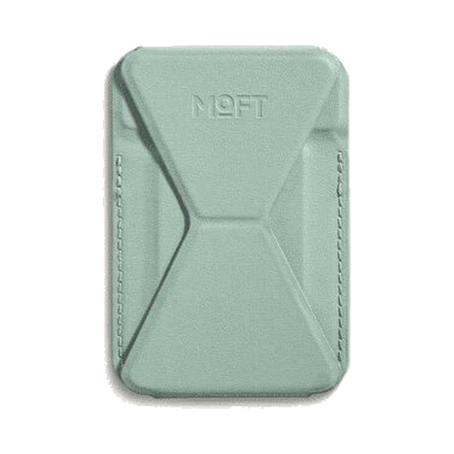 MOFT Snap-on Phone Stand & Wallet (Seafoam)