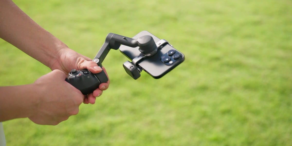 DJI Osmo Mobile 8 - Shoot from their eye level.