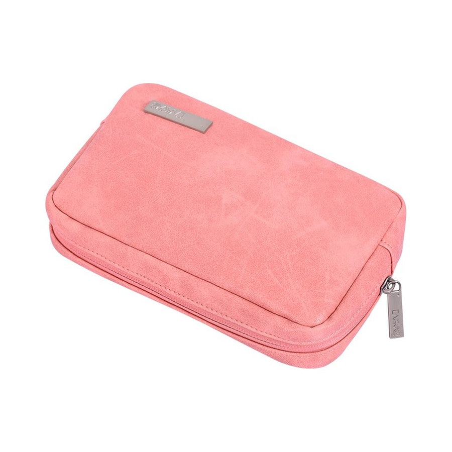 Canvas Artisan Compact Organizer Bag 20x12x3cm (L11-S11GY) - Pinky