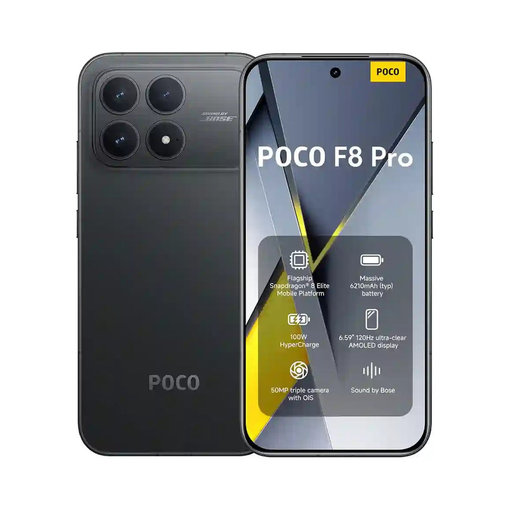 Poco F8 Pro 12GB/512GB - Classic Black
