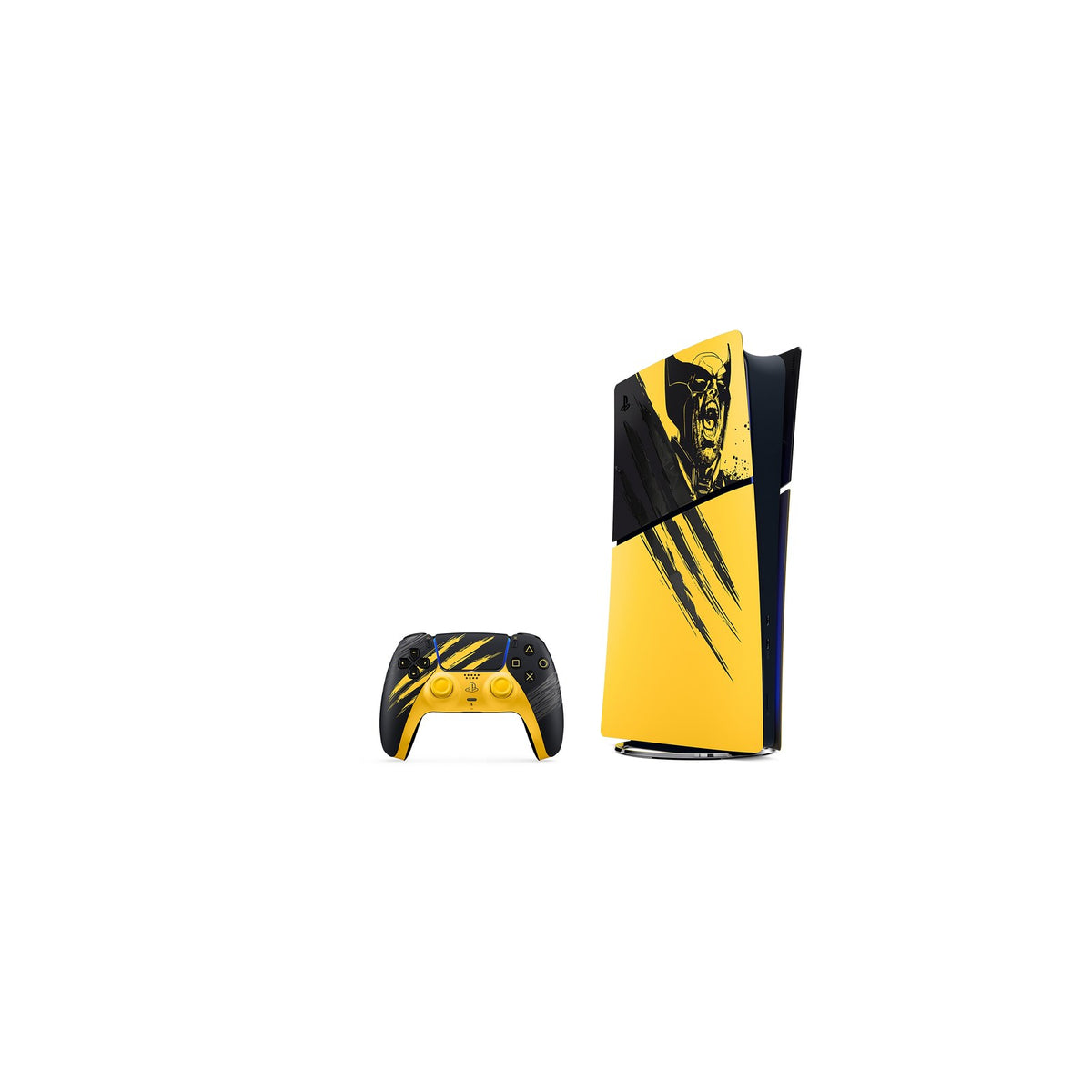 Sony PlayStation 5 Digital Edition – Marvel's Wolverine Battle Yellow Limited Edition Bundle - view 3