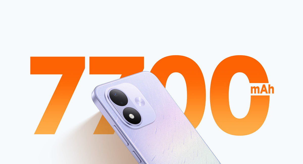 Redmi Note 17 5G - 7700 mAh. Beyond two days.