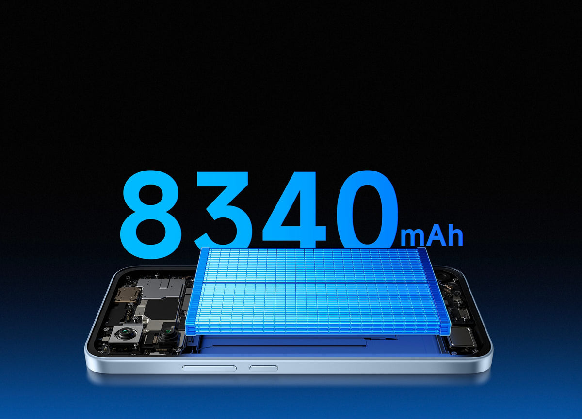 Redmi Note 17 Pro 5G - 8340 mAh. More than two days.