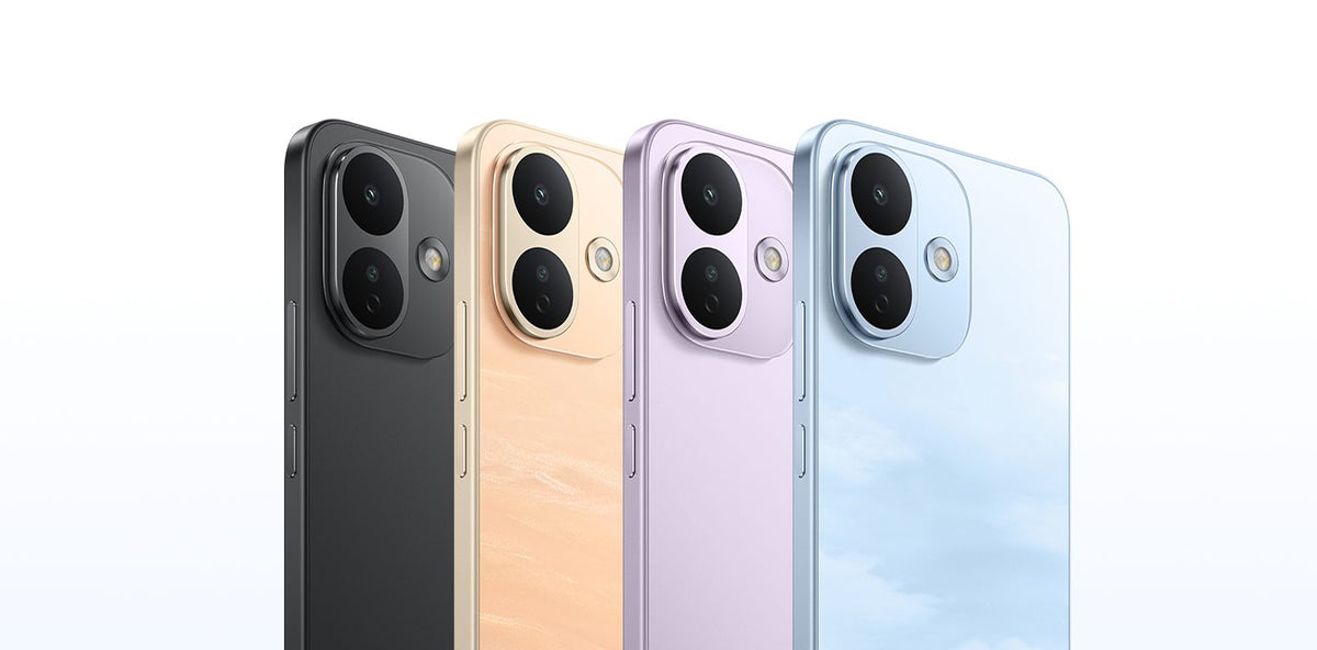Redmi Note 17 Pro 5G in Black, Satin Orange, Purple and Sky Blue