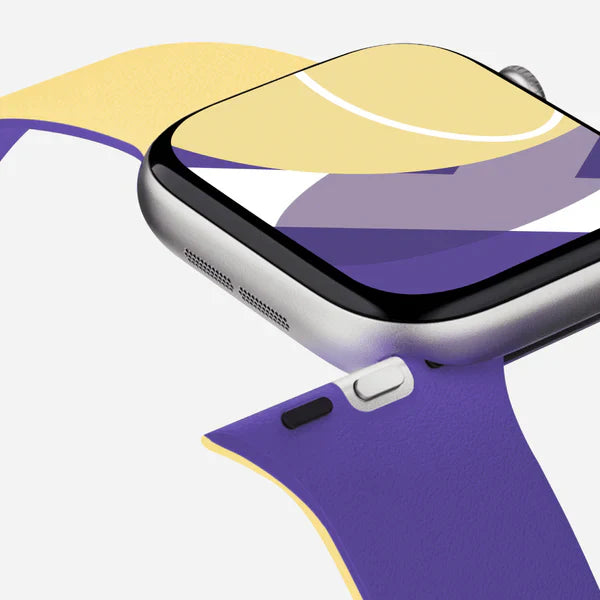 MOFT Snap Duo Watch Bands for Apple Watch 44/45/46/49mm (Strike Yellow x Poise Purple)